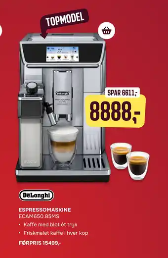 Skousen ESPRESSOMASKINE tilbud