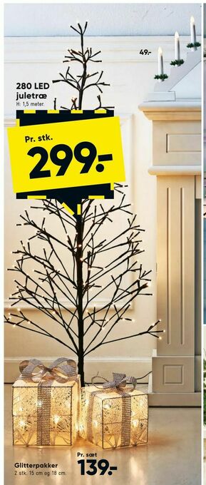 Bilka 280 LED juletræ tilbud