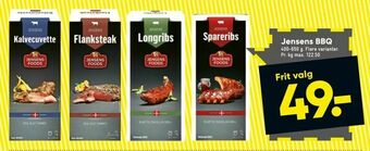 Bilka Jensens BBQ tilbud