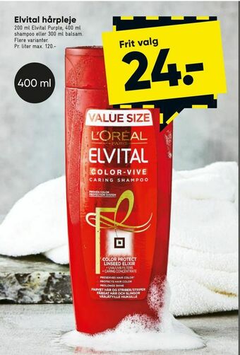 Bilka Elvital hårpleje tilbud