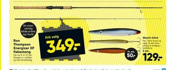 Bilka Ron Thompson Energizer XP fiskestang tilbud
