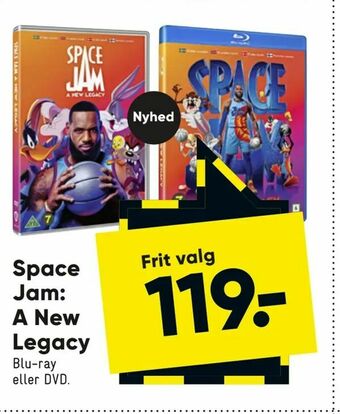 Bilka Space Jam: A New Legacy tilbud