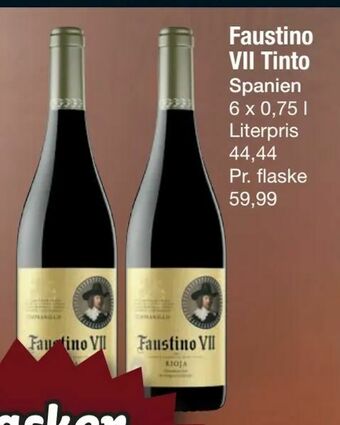 Fakta Tyskland Faustino VII Tinto tilbud