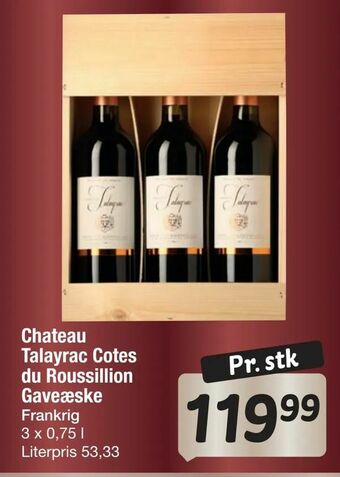 Fakta Tyskland Chateau Talayrac Cotes du Roussillion Gaveæske tilbud