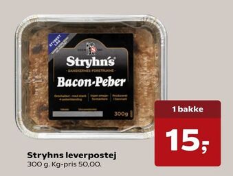 Dagli'Brugsen Stryhns leverpostej tilbud