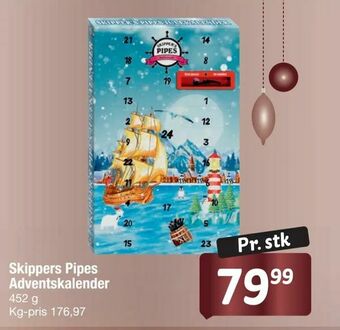 Fakta Tyskland Skippers Pipes Adventskalender tilbud
