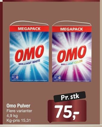 Fakta Tyskland Omo Pulver tilbud