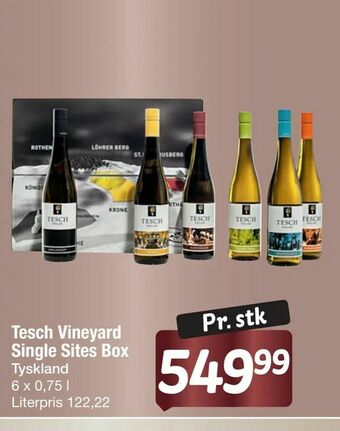 Tesch Vineyard Single Sites Box