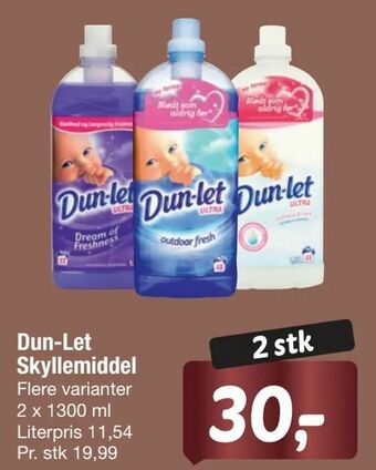 Fakta Tyskland Dun-Let Skyllemiddel tilbud