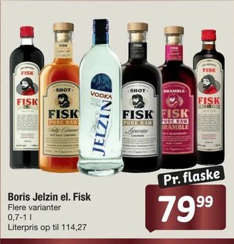 Fakta Tyskland Boris Jelzin el. Fisk tilbud