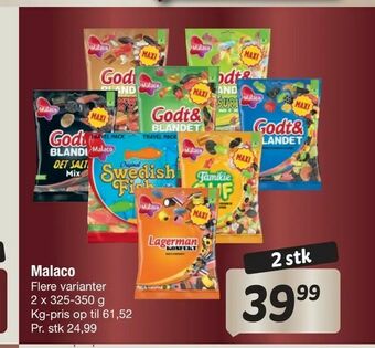 Fakta Tyskland Malaco tilbud