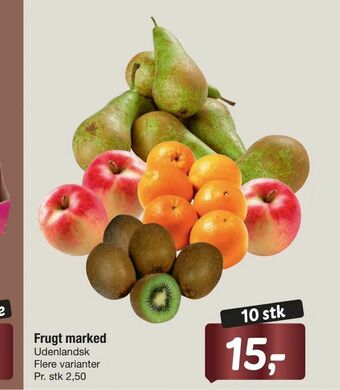 Fakta Tyskland Frugt marked tilbud