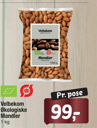 Fakta Tyskland Velbekom Økologiske Mandler tilbud