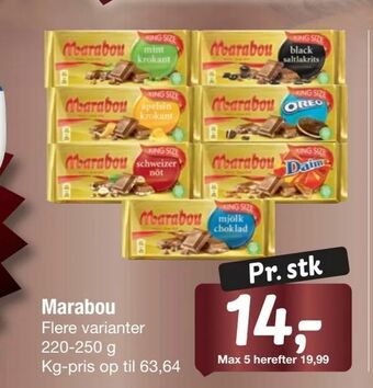 Fakta Tyskland Marabou tilbud