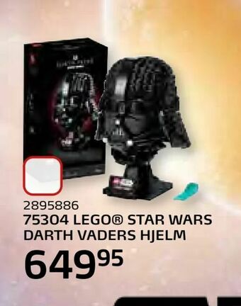 Legekæden 75304 lego® star wars darth vaders hjelm tilbud