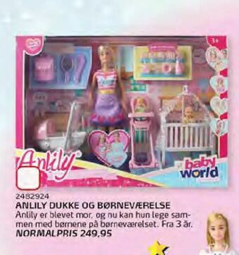 Anlily dukke børneværelse