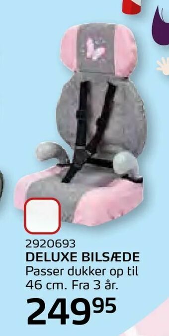 Legekæden Deluxe bilsæde tilbud