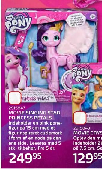 Legekæden Movie singing star princess petals tilbud