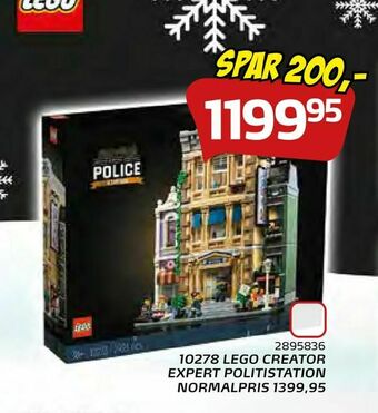 Legekæden 10278 lego creator expert politistation tilbud