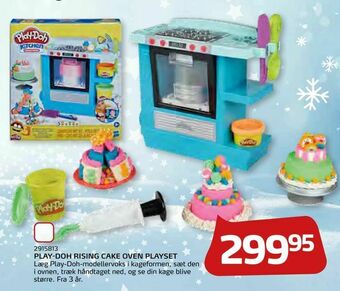 Play-doh rising cake oven playset