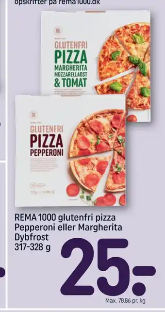 REMA 1000 Pepperoni Pizza tilbud