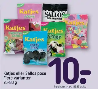 REMA 1000 Slikposer tilbud