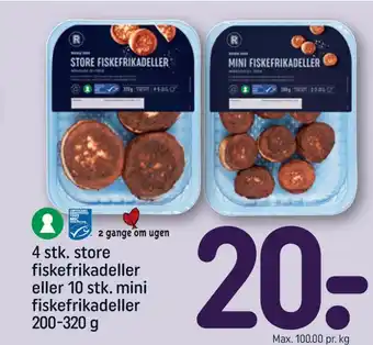 REMA 1000 Fiskefrikadeller tilbud