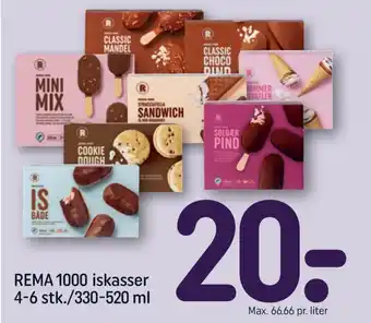 REMA 1000 Sommer Isvafler tilbud