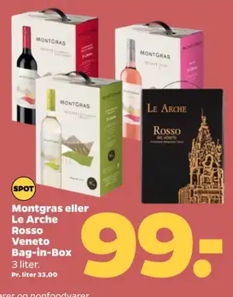 Netto Italiensk Rødvin tilbud