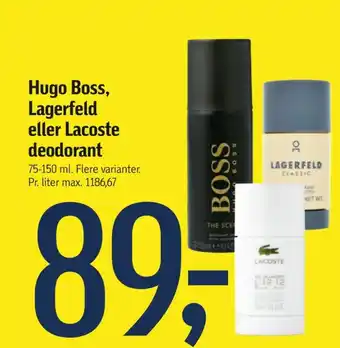 Føtex Deospray tilbud