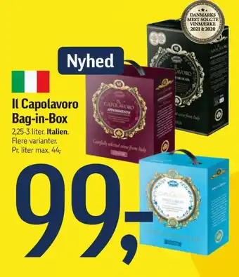 Føtex Italiensk Rødvin tilbud