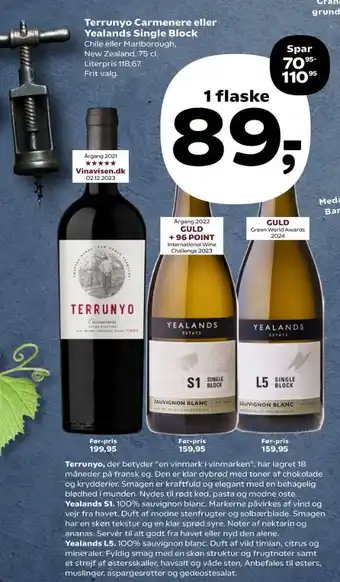 Kvickly New Zealandsk Hvidvin tilbud