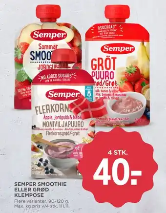 MENY Grød tilbud