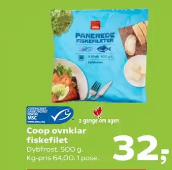 SuperBrugsen Fiskefileter tilbud