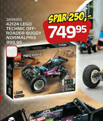 Legekæden 42124 lego technic off- roader-buggy tilbud