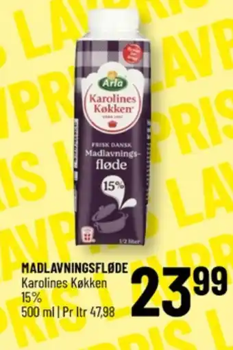 Løvbjerg Madlavningsfløde 15 % tilbud