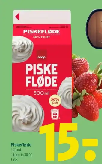 Piskefløde 36%
