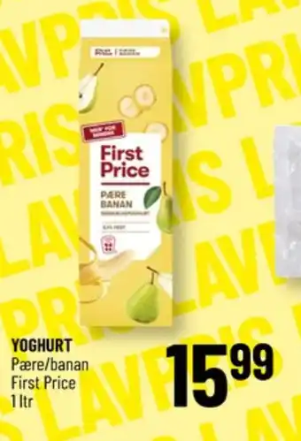 Løvbjerg Pære & Banan Yoghurt tilbud
