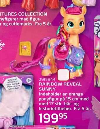 Rainbow reveal sunny