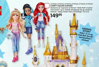 Legekæden Comfy squad dukker tilbud