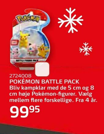 Legekæden POKÉMON BATTLE PACK tilbud