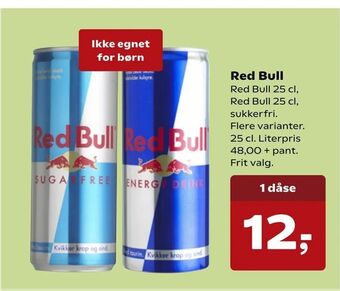 Dagli'Brugsen Red Bull tilbud