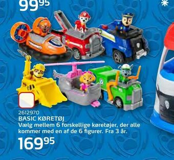 Legekæden BASIC KØRETØJ tilbud