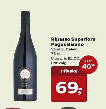 Dagli'Brugsen Ripasso Superiore Pagus Bisano tilbud