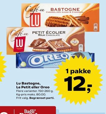 Lu Bastogne, Le Petit eller Oreo