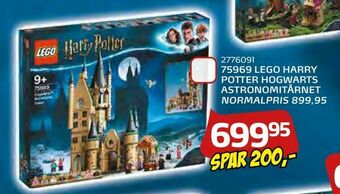Legekæden 75969 lego harry potter hogwarts astronomitårnet tilbud