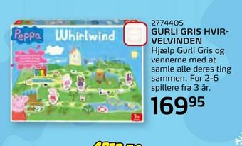 Legekæden Gurli gris hvirvelvinden tilbud