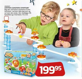 Critter coasters startsæt
