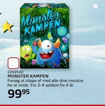 Legekæden Monster kampen tilbud