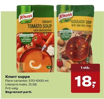 Knorr suppe